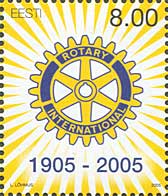 100y of the Founding of Rotary International, 1v; 8.0 Kr