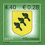 Definitive, Region Pulva Coat of Arms, selfadhesive, 1v; 4.40 Кr