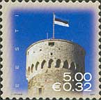 Definitive, Estonian National Flag, selfadhesive, 1v; 5.0 Kr