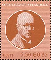 Statesman Otto Strandman, 1v; 5.50 Kr