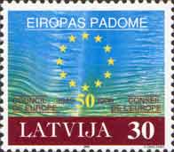 50y of Counsil of Europa, 1v; 30s