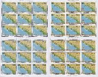 15y of Independence of Abkhazia, 4 M/S of 9 sets