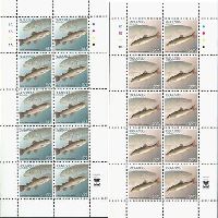 Fauna, Fishes, 2 M/S of 10 sets