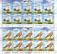 Fauna of Armenia, Birds, 2 М/S of 10 sets