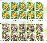 Flora of Armenia, Flowers, 2 М/S of 10 sets