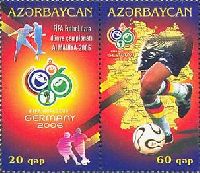 Football World Cup, Germany'06, 2v in pair; 20, 60g