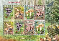 Flora, Mushrooms, М/S of 2 sets