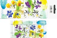 Flora, Spring Flowers, Booklet of 4v; 4.40 Kr x 4