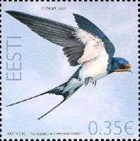 Fauna, Swallow, 1v; 0.35 EUR