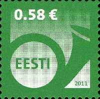 Стандарт, Почтовый рожок, самоклейка, 1м; 0.58 Евро