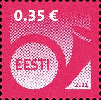 Стандарт, Почтовый рожок, самоклейка, 1м; 0.35 Евро