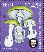 Flora, Poisonous Mushrooms, 1v, 0.45 EUR