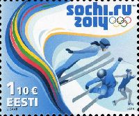 Olympic Winter Games in Sochi'14, 1v; 1.10 EUR