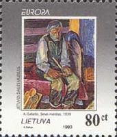 EUROPA’93, Painting, 1v; 80ct
