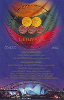 Lithuanian sportsmen - Olimpic prizers in Sydney'2000, Block; 4.0 Lt
