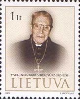 Cardinal V.Sladkevicus, 1v; 1.0 Lt