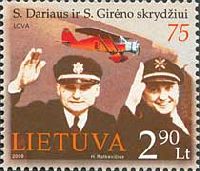 Pilots S.Darius & S.Gireno, 1v; 2.90 Lt