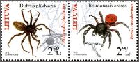 Red Book, Spiders, 2v in pair; 2.15 Lt x 2