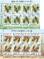 Red Book, Birds, 2 М/S of 8 sets