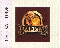 Personalized stamp, "Dziugas" Chees, selfadhesive, 1v; 0.39 EUR