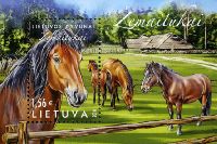 Fauna, Horses, Block; 1.56 EUR