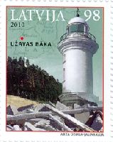 Uzhava's lighthouse, 1v; 98s