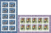 Fauna, Birds, 2 M/S of 10 sets