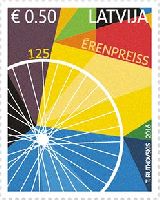 Gustav Erenpreis bicycle, 1v; 0.50 EUR