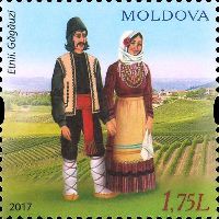 Moldova Ethnicities, Gagauz, 1v; 1.75 L