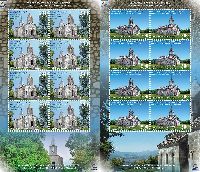 Churches, 2 М/S of 8 sets