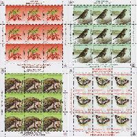 Fauna and Flora of Karabakh, 4 М/S of 9 sets