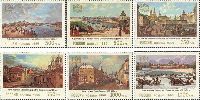 Peinting "Old Moscow", 6v; 500 R x 2, 750 R x 2, 1000 R x 2