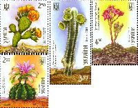 Flora, Cactuses, 4v; 2.0, 2.50, 3.30, 4.80 Hr